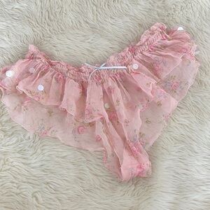 Victoria’s Secret Vintage Silk Sequin Panty